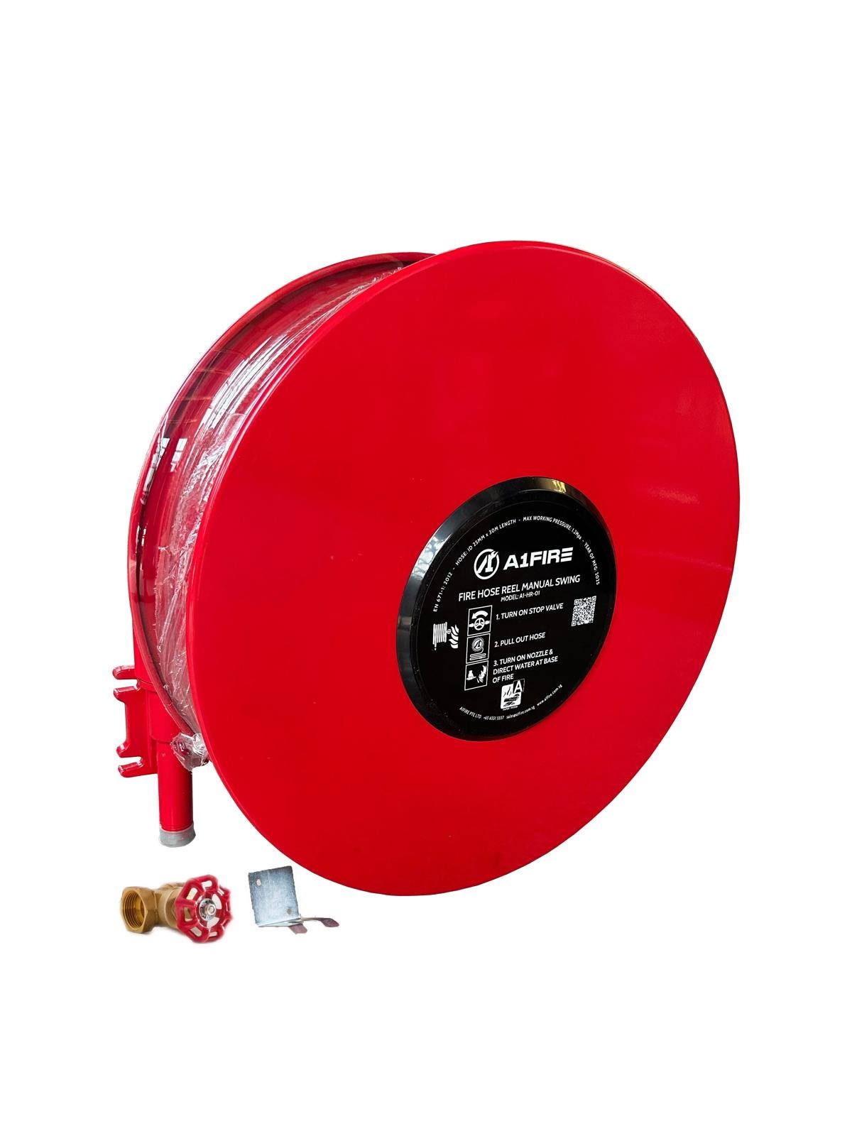 Fire hose reel 25MM manual swing type